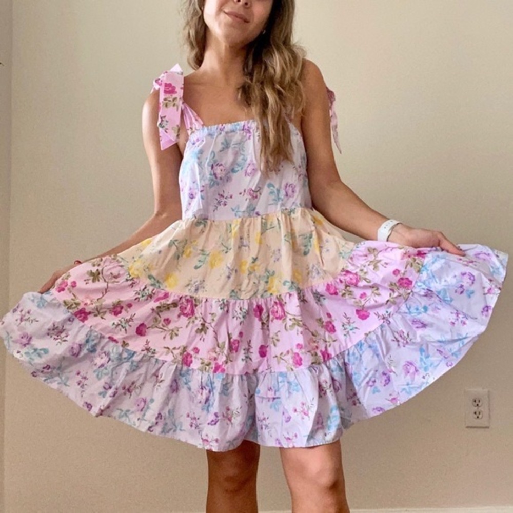 LoveShackFancyxTarget Jeanne Dress sz S